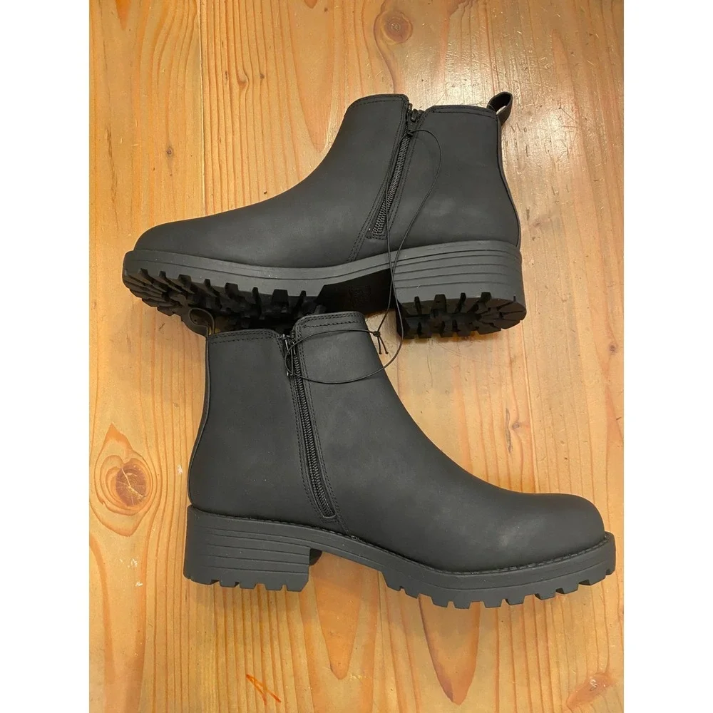 Buffalo David Bitton Anna Boots NWOT in Black Women Sz 11